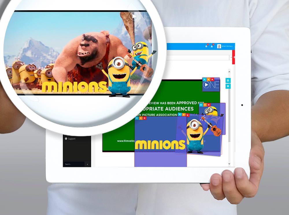 OnePlay ad designer