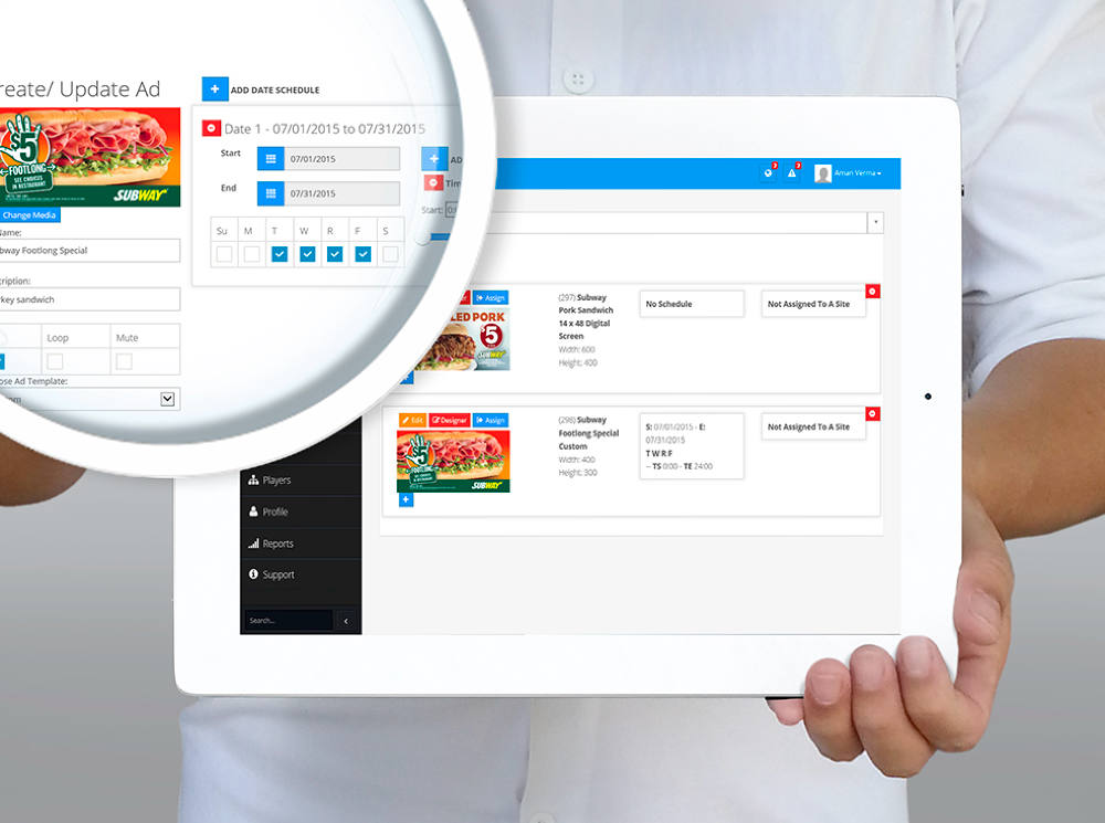 OnePlay ad manager